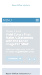 Mobile Screenshot of bauerofficesolutions.com